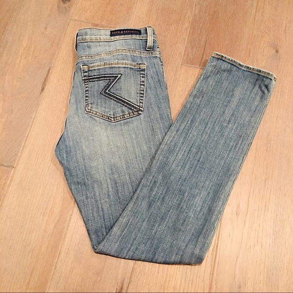 ❤️Rock & Republic Berlin Skinny Jeans Size 10 - Picture 1 of 6